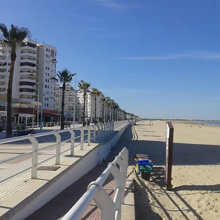 Apartamento Primera Linea De Playa Valdelagrana El Puerto de Santa María Buitenkant foto