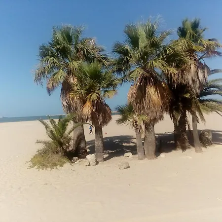 Apartamento Primera Linea De Playa Valdelagrana El Puerto de Santa María Buitenkant foto